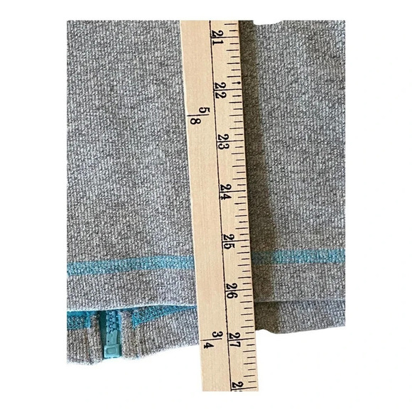 Drapers and Damons Womens Zip Up Sweater Size Large Gray Long Sleeve Casual - Picture 6 of 12